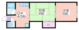 プレスト東加賀屋の物件間取画像